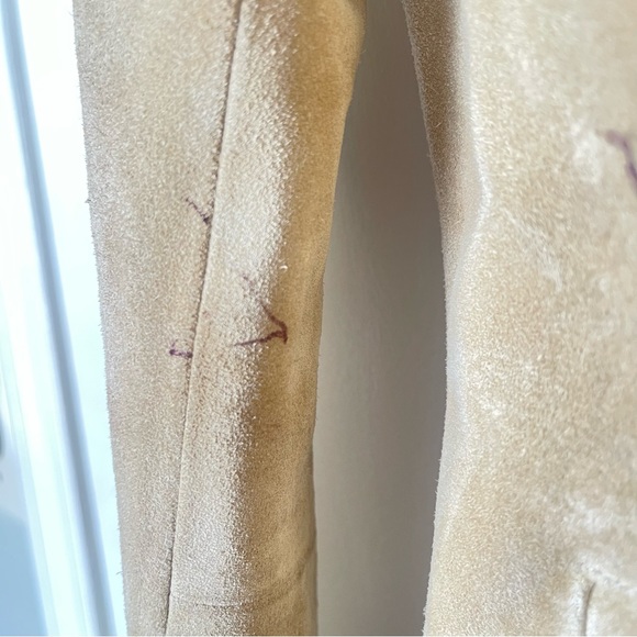 Y2K Tan Leather Banana Republic Jacket - Picture 16 of 16